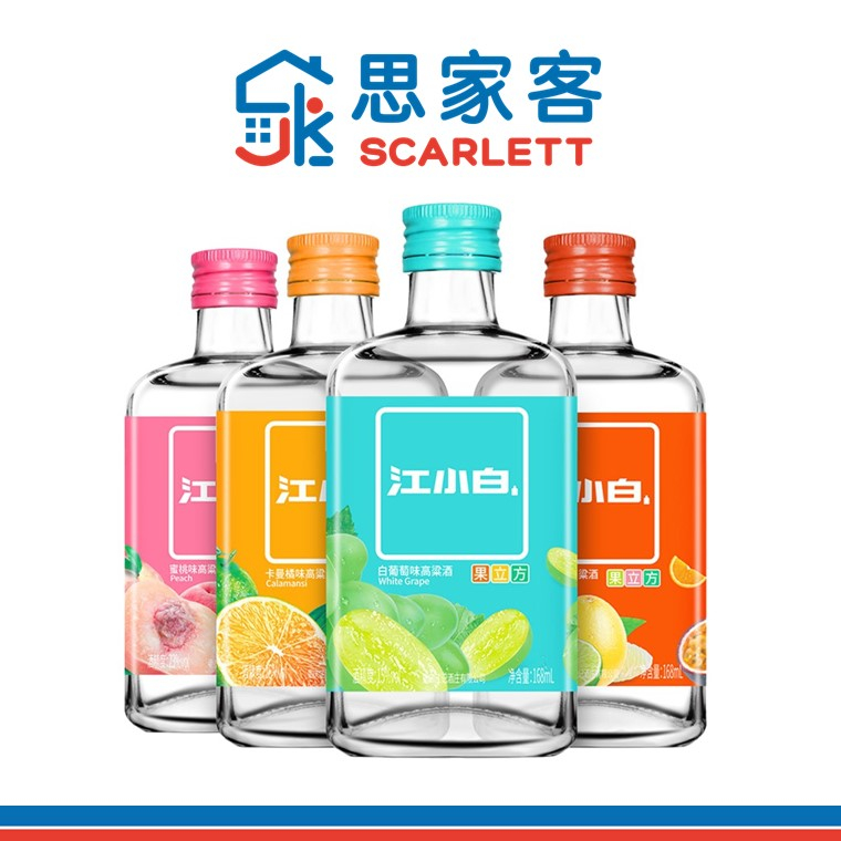 Jiang Xiao Bai Guo Li Fang Bai Jiu 江小白果立方白酒168ml | Shopee