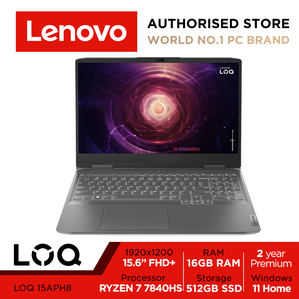 Lenovo LOQ 15APH8 82XT001FSB 15.6" FHD+ Ryzen 7 7840HS RTX 4050