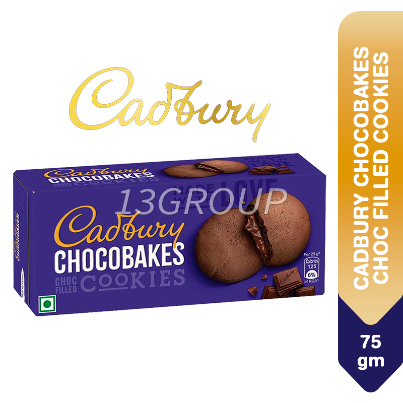Cadbury Chocobakes Chocolate Filled Cookies, 75g | Shopee Singapore