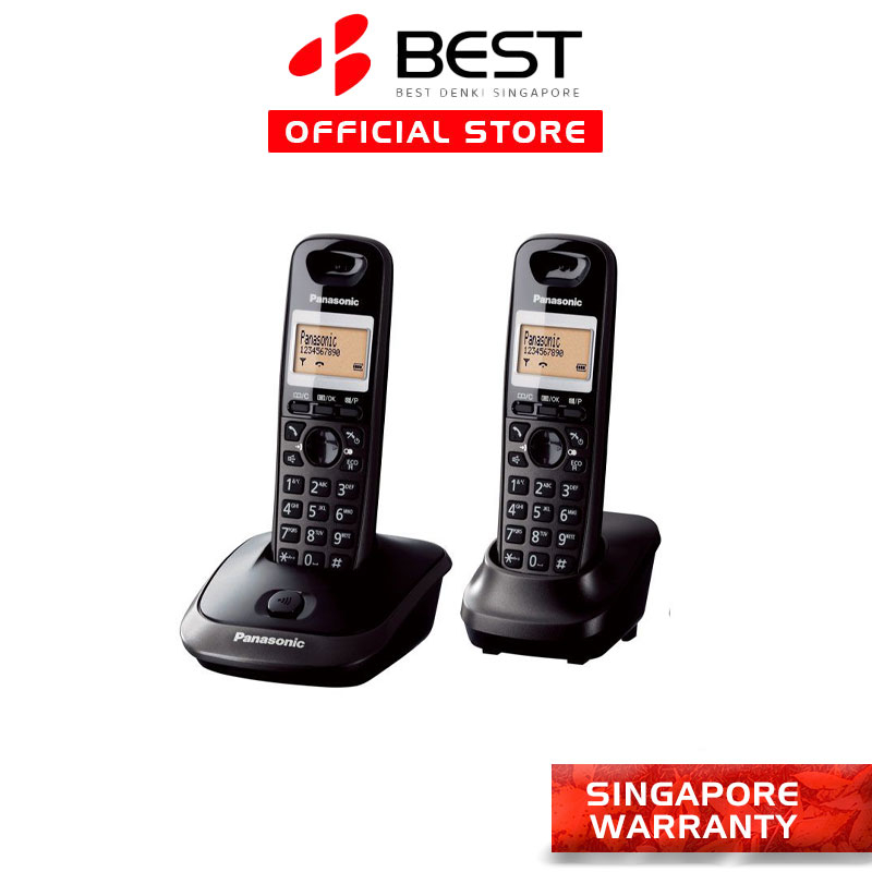 Panasonic Dect Phones Kx-tg2512cxt | Shopee Singapore