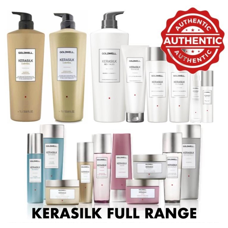 Goldwell Kerasilk Control / Reconstruct / Color / Repower / Revitalize ...