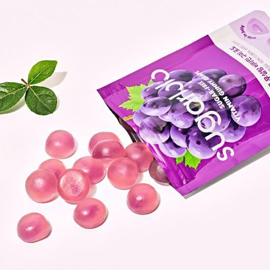 [INTAKE] Sugarlolo Grape Gummies, sugarfree vitamin gummies, 45g, diet