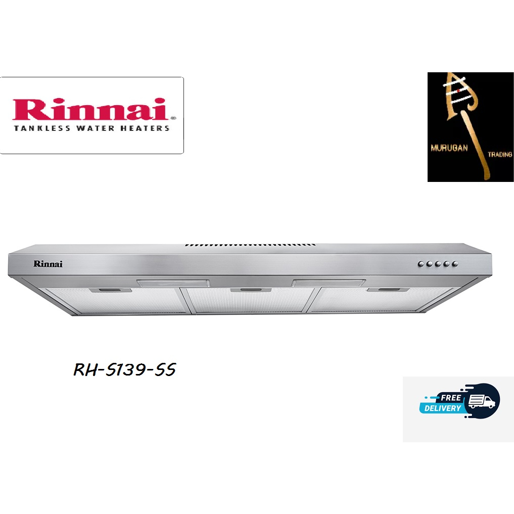 Rinnai RH-S139-SS Slimline Hood | Super Sleek Design | Free Delivery ...