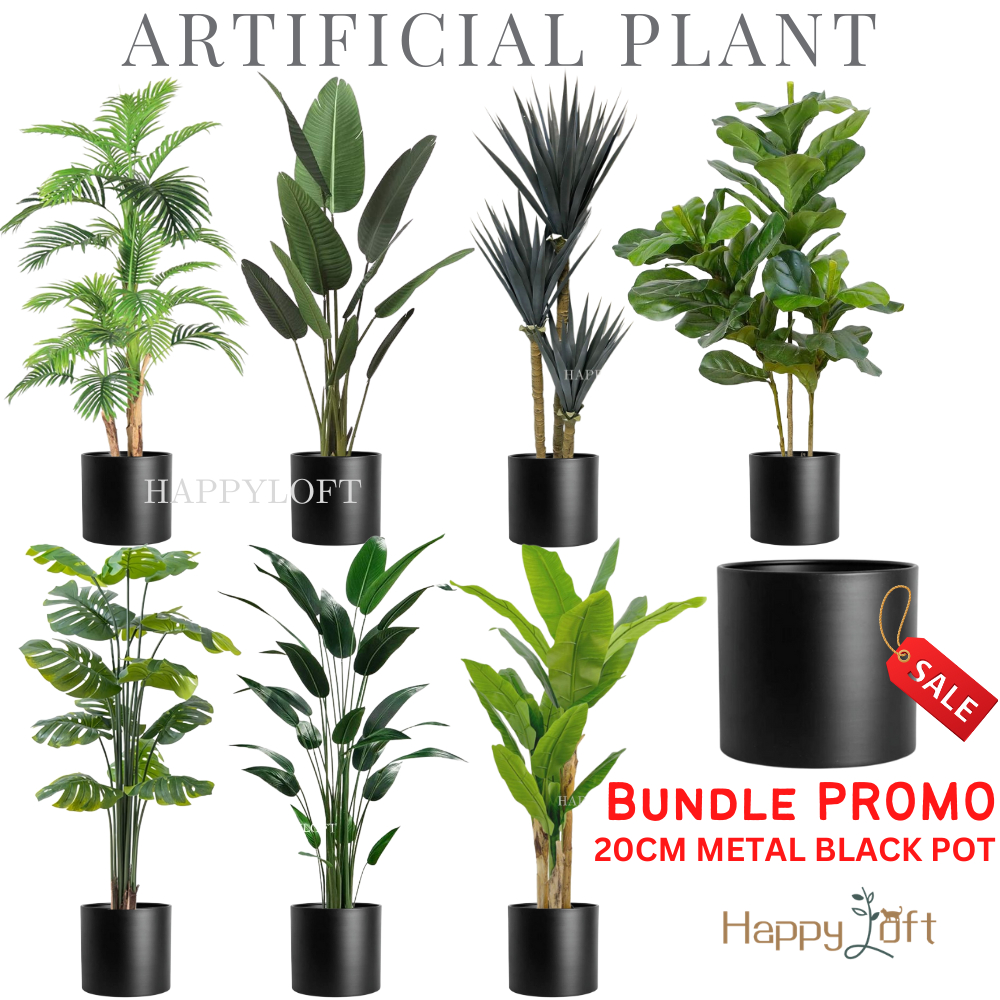 [SG SELLER]Large Artificial Plant Fake Plant Potted Plant Indoor