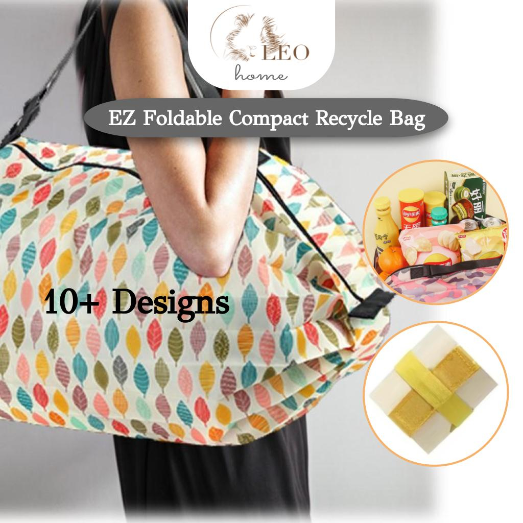 [SG Instock] 4.90 EZ Recycle Foldable Bag Collapsible Bag Shopee