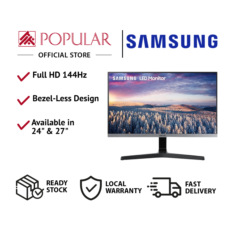Samsung 24" & 27" Bezel-less FHD LED Gaming Monitor SR350 / Gadgets & IT By POPULAR