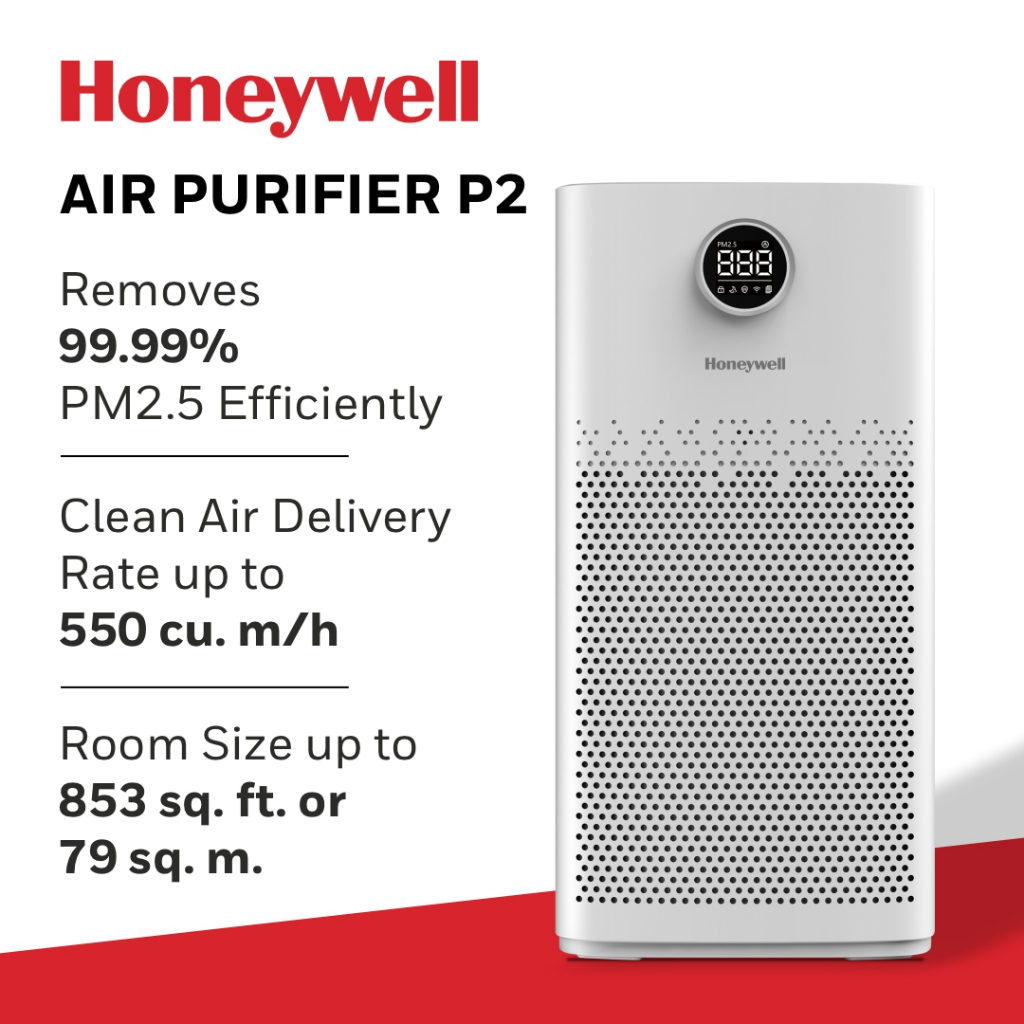 Honeywell Air Touch P2 Air Purifier AntiBacterial H13 HEPA Activated