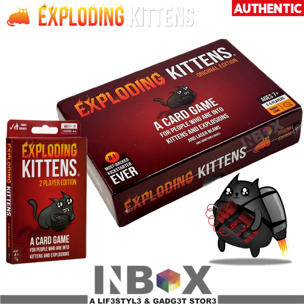 Exploding Kittens (Edition 2 Joueurs)