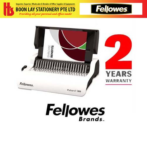 FELLOWES Pulsar E300 Electric Comb Binder (2 YEARS CARRYIN WARRANTY