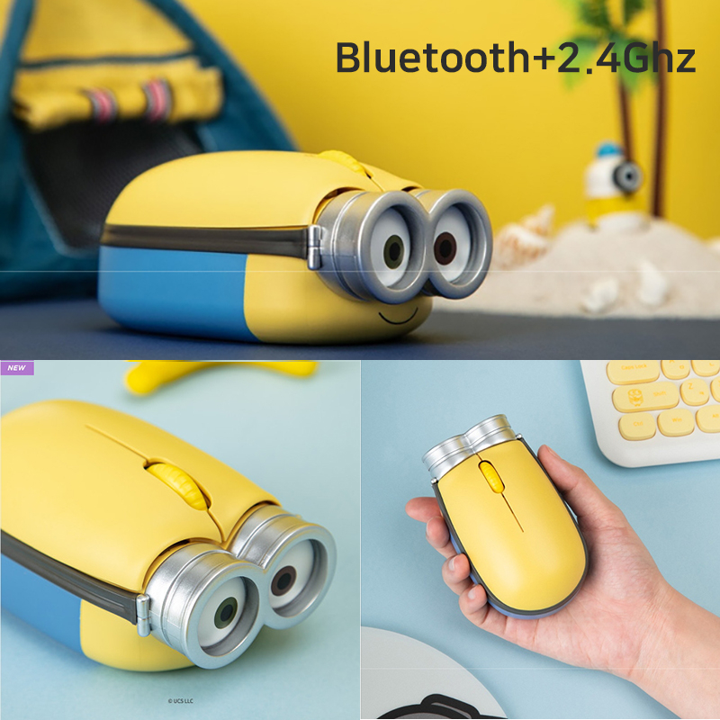 Minions Figure Bluetooth Wireless Mouse | Shopee Singapore