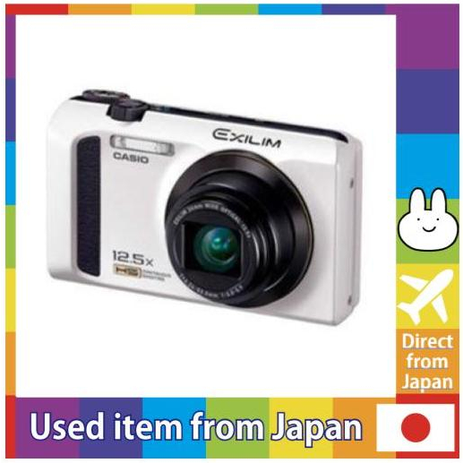 Used in Japan] CASIO Casio Digital Camera EXILIM EX-ZR300WE White