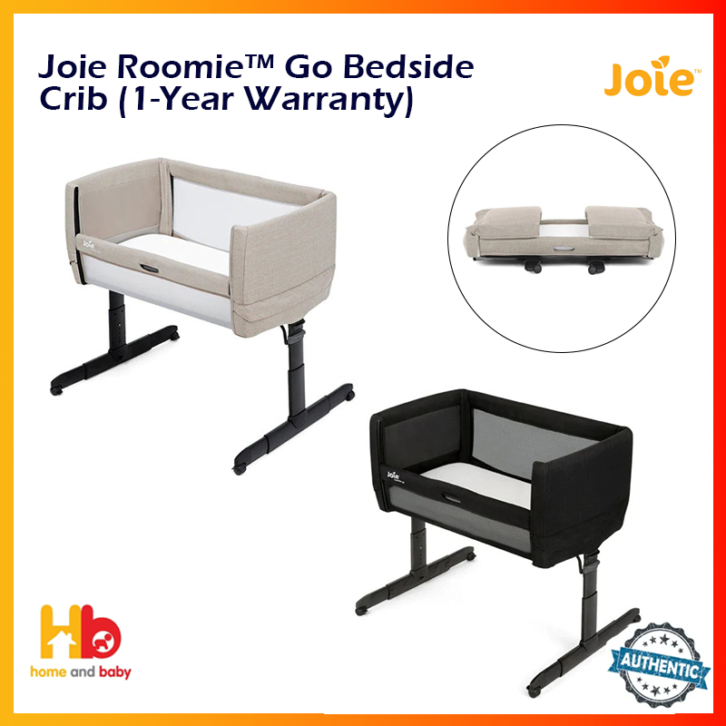 Joie Roomie™ Go Bedside Crib (1Year Warranty) Shopee Singapore