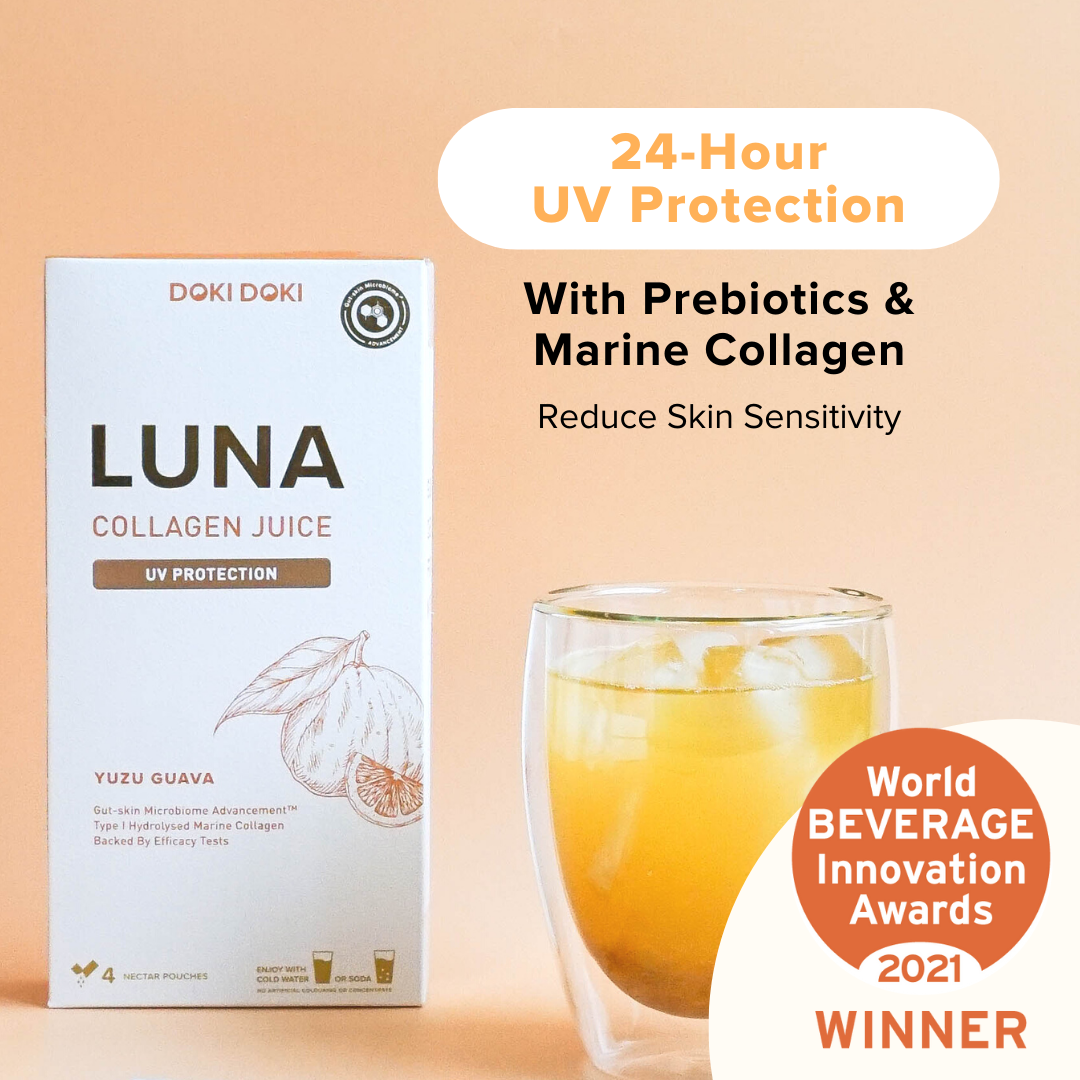 [Rockmelon Mango] UV Protection Collagen Juice - Prevent Dark Spots, Reduce Skin Sensitivity, Clinically Proven DOKIDOKI