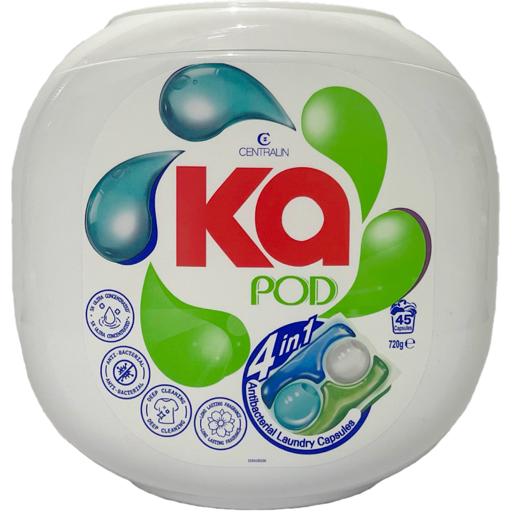 [[Bundle of 3]] Ka Universal/Anti dust mite 4in1 Laundry Capsules tube/refill Shopee Singapore