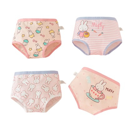 SheeCute 3Pc/Lot Baby Girls Underwear ComfortSoft Waistband Boxer