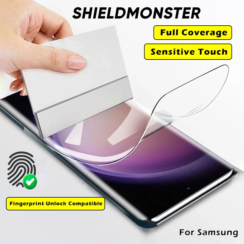 Shieldmonster Full Coverage Soft Hydrogel Screen Film for Samsung S23