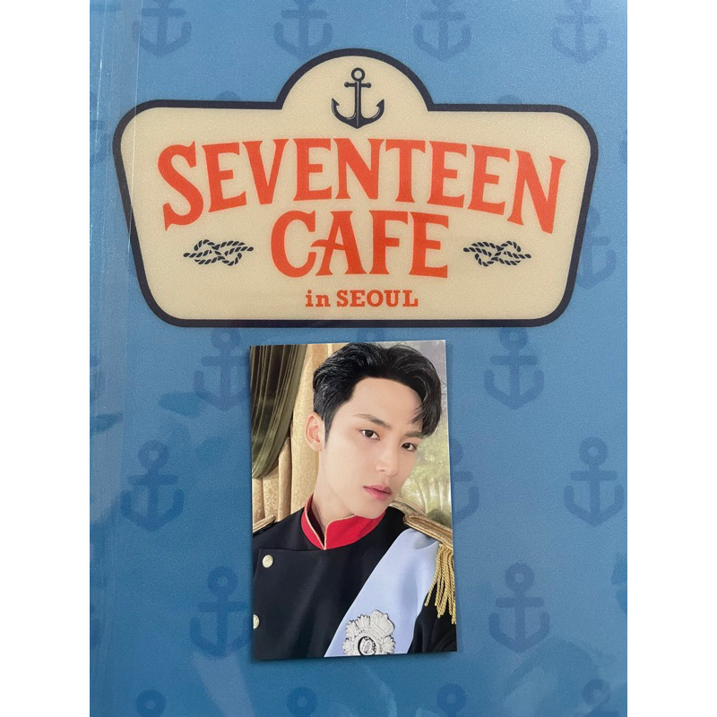 MERCH] Seventeen Cafe in Seoul Tray / Table Mat / Photocard PC