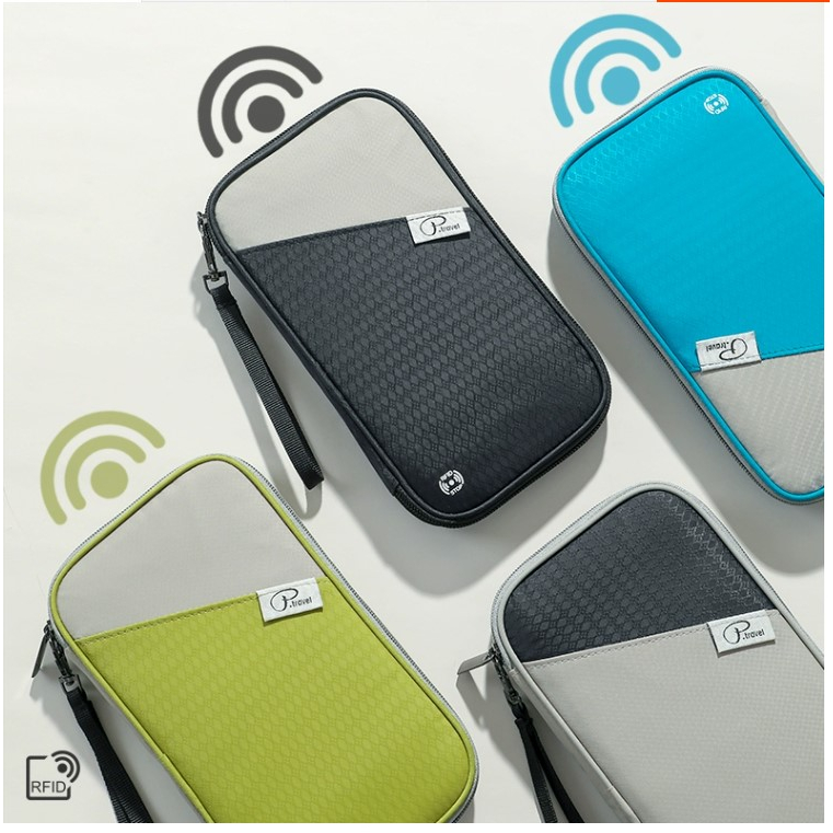 *Just In*RFID 2 Way Passport holder4 Passport W/Long and