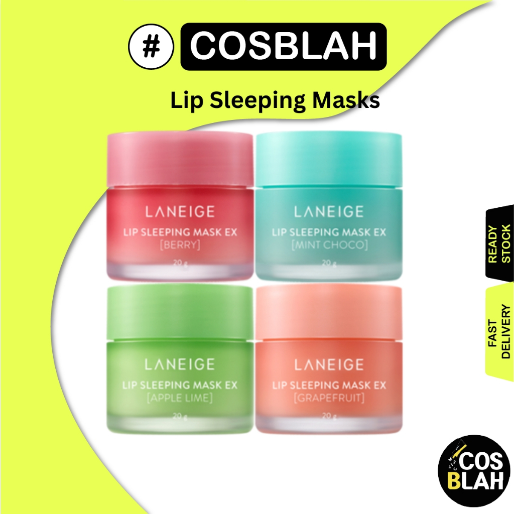 Laneige Lip Sleeping Mask EX 20g (Berry / Apple Lime / Mint Choco