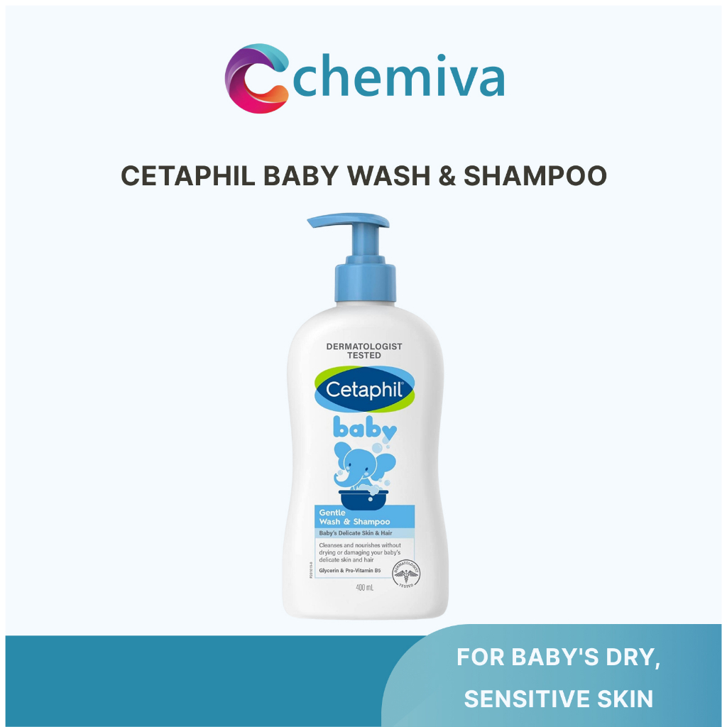 [Fast Shipping] Cetaphil Baby Gentle Wash and Shampoo (For Hair and