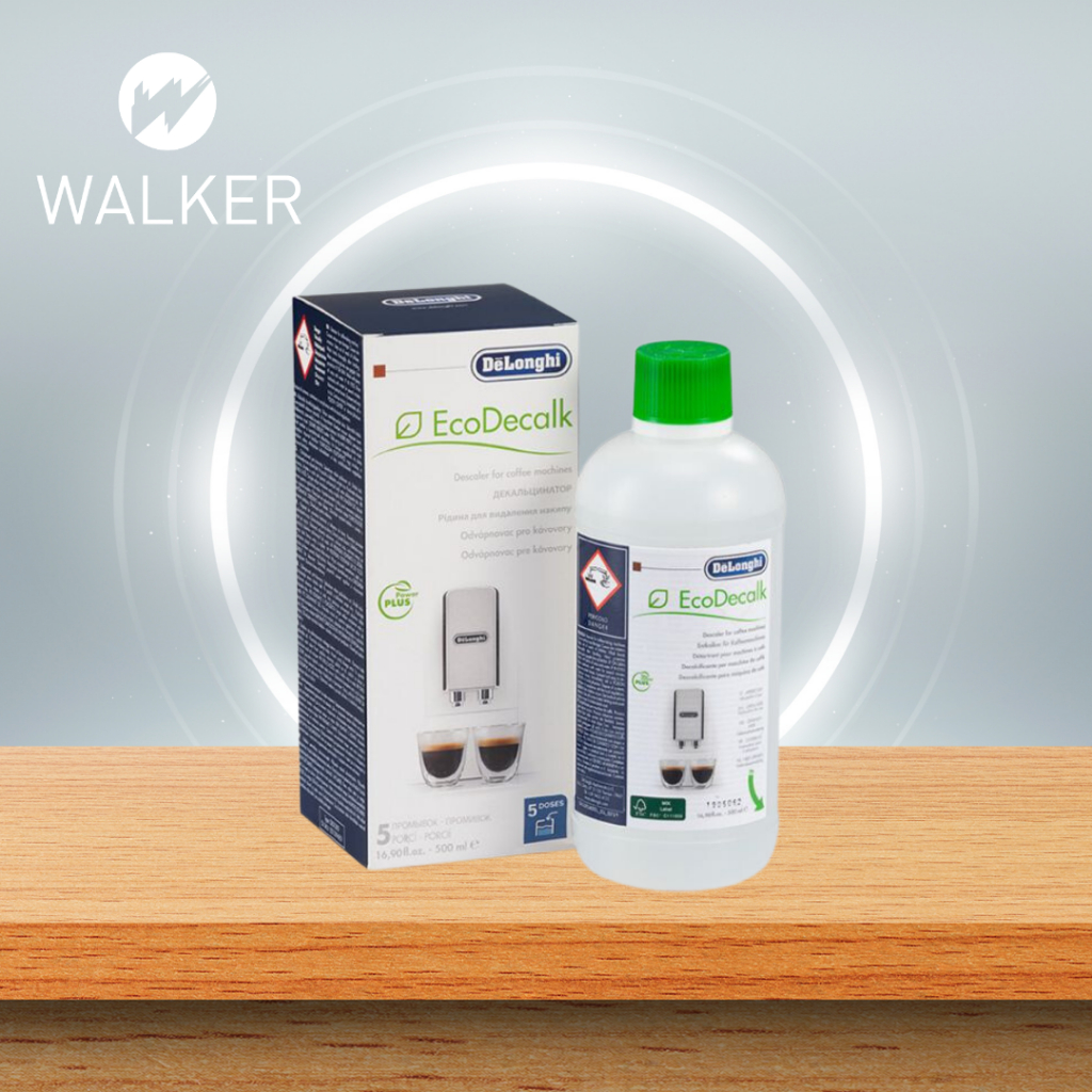 Delonghi EcoDecalk Coffee Machine Descaler 500ml Cleaning Solutions