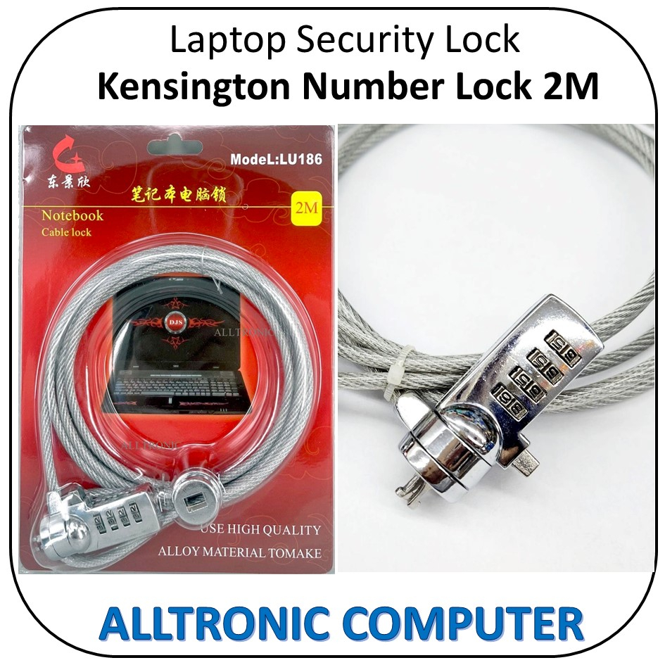 Laptop Notebook Security Lock / Combination Numeric Notebook Cable lock