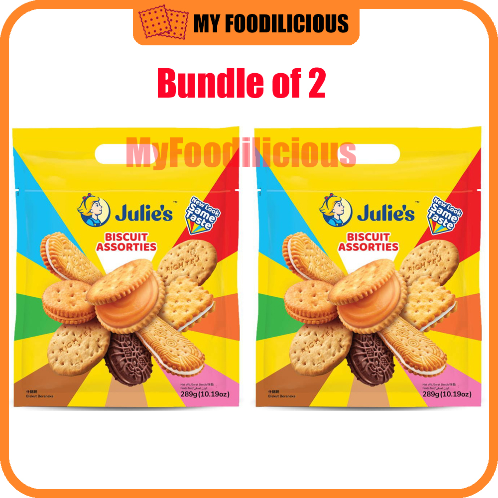 Julie's Assorted Biscuits 289g Snack Halal | Shopee Singapore