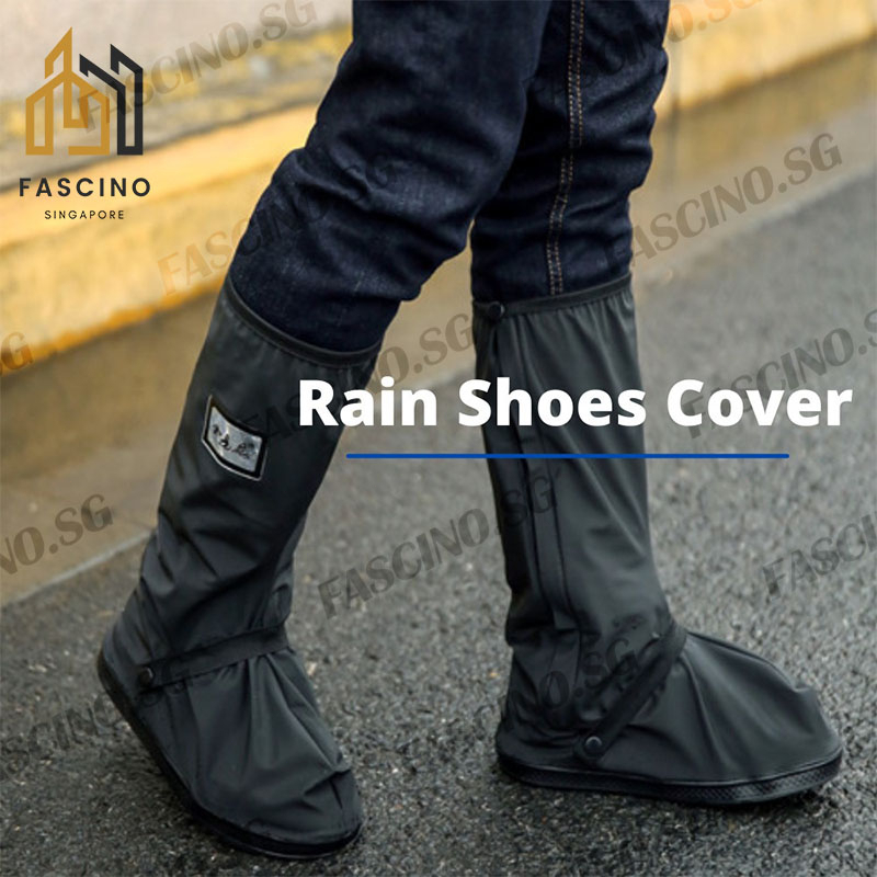 Waterproof Boots Covers Rain Shoe Cover, Anti Slip ,PVC ,Galoshes, Foldable  ,Overshoes Reusable Rain Boots For Mud Cycling Fishing Men Women Snow, Foldable Rain Boots