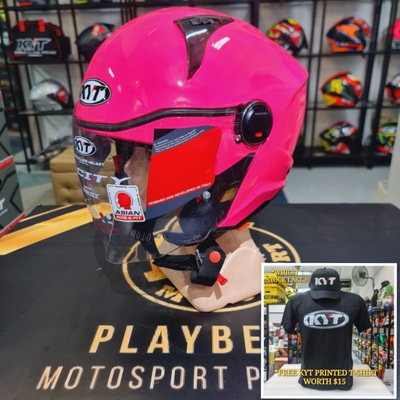 Kyt 2024 pink helmet