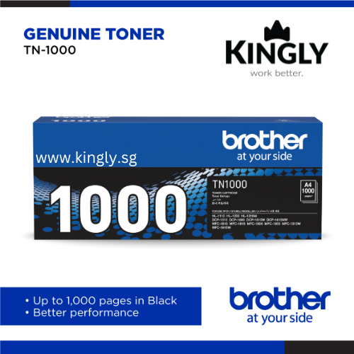 Cartouches De Toner Compatibles Brother TN1050 - 2 Pack - Haut Rendement