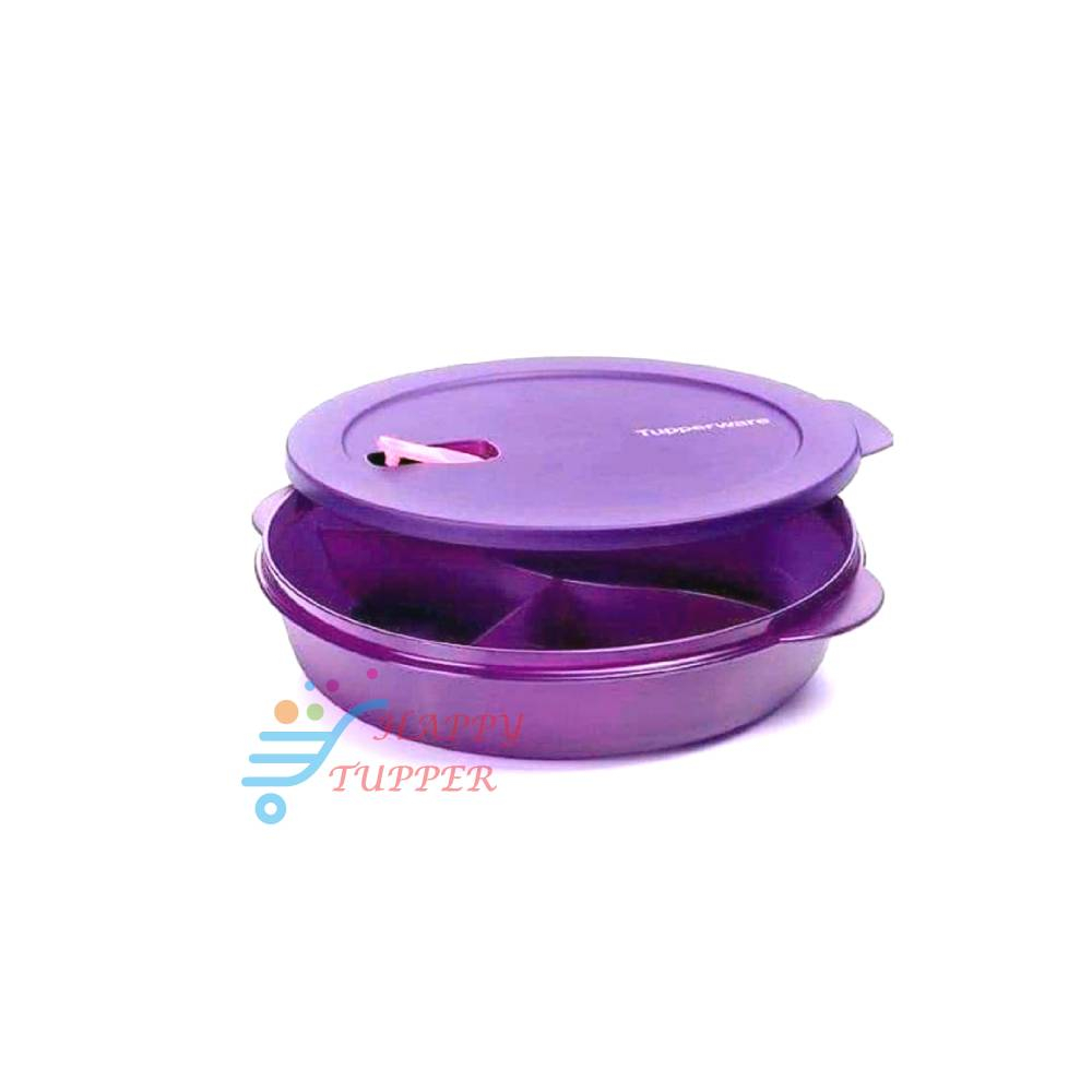 Tupperware Crystalwave Divided Dish (825ml) - Tupperware Tupperware Crystalwave Divided Dish (825ml) - Tupperware