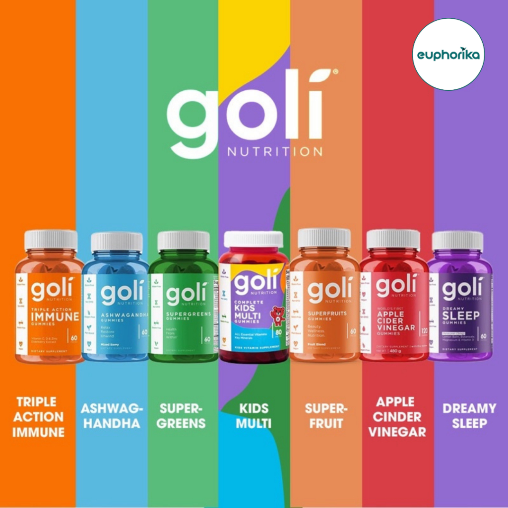 [READY STOCK] Goli Apple Cider Vinegar Gummies 60s / Nutrition / Weight