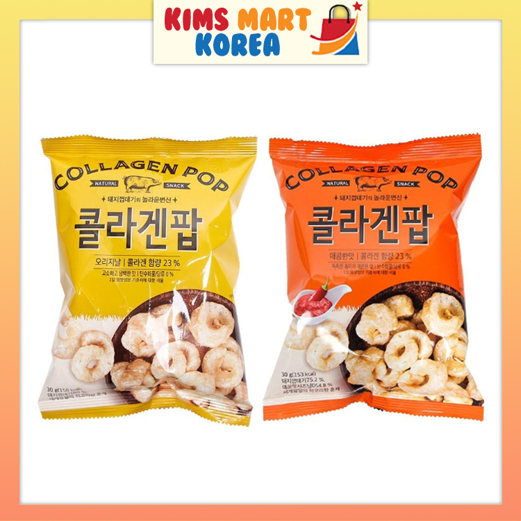 DH Food Collagen Pop Crispy Fried Pork Rind Skin Snack Korean Snack 0