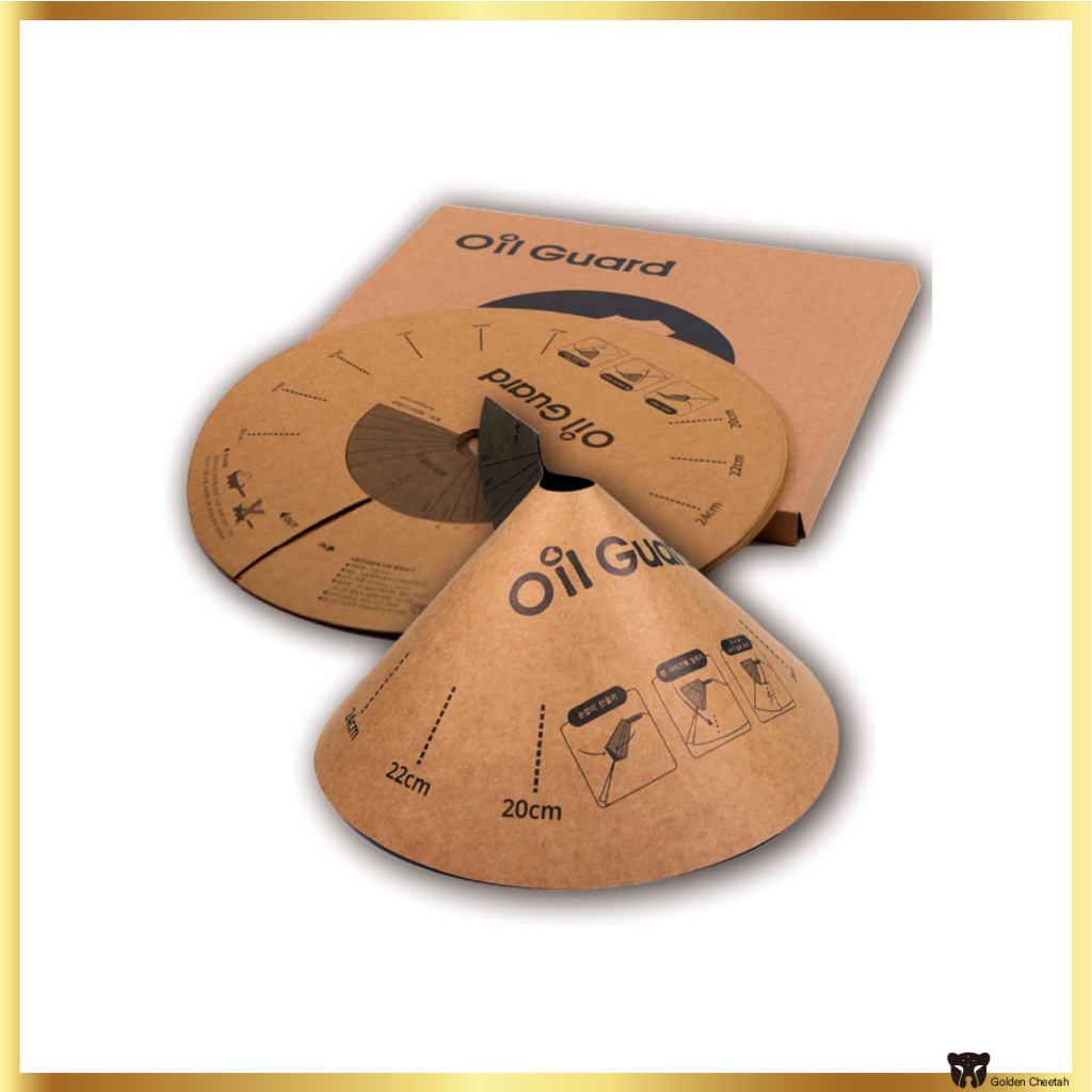 [Made in Korea] Oil Guard Oil Splash Protection Frying Pan Paper Cover ...