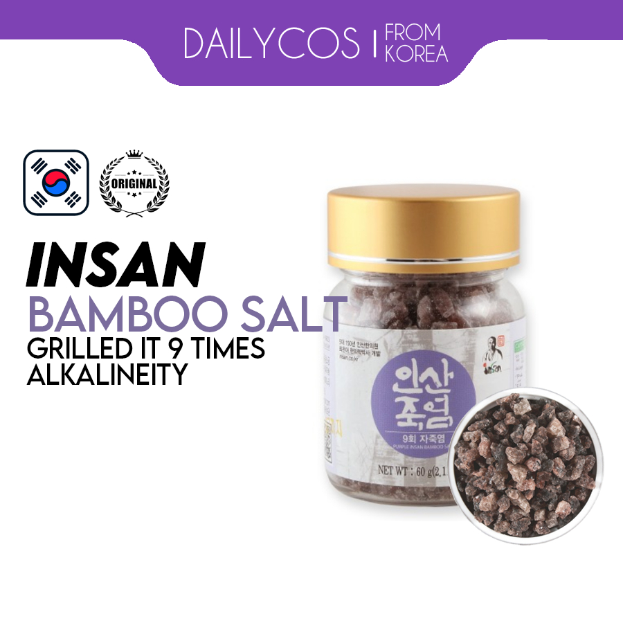 [Stock Ready]Insan Purple 9 times Roasted Bamboo Salt 60g/240g (Crystal ...