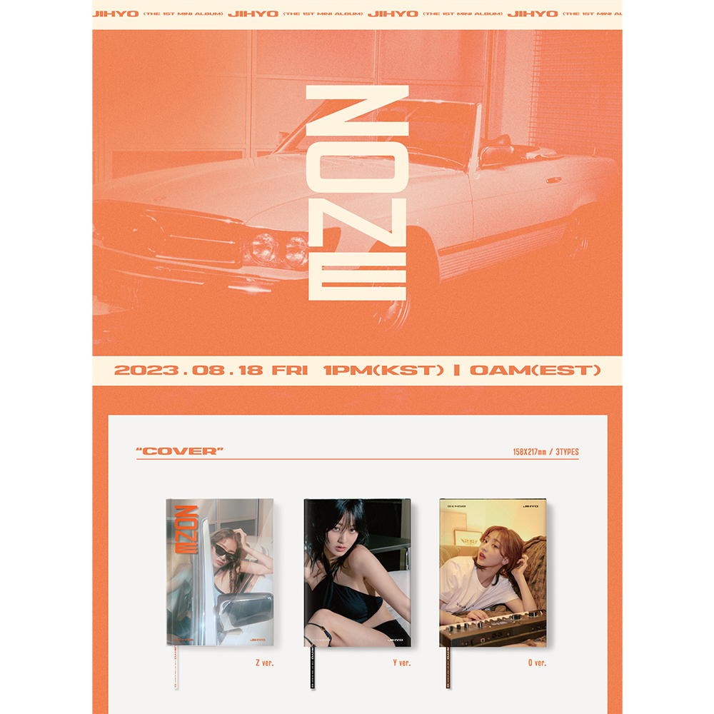 TWICE - JIHYO The 1st Mini Album ZONE | Shopee Singapore