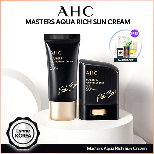 AHC Masters Aqua Rich Sun Cream SPF50+ / Sun stick | Shopee Singapore