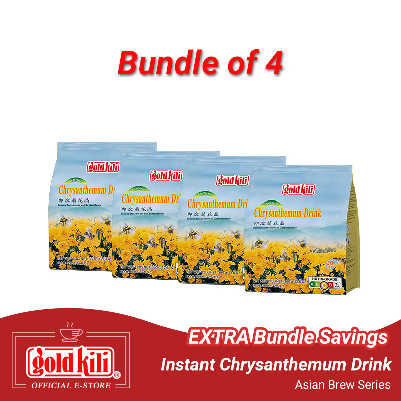 Bundle of 4 Gold Kili Honey Chrysanthemum Tea Shopee Singapore