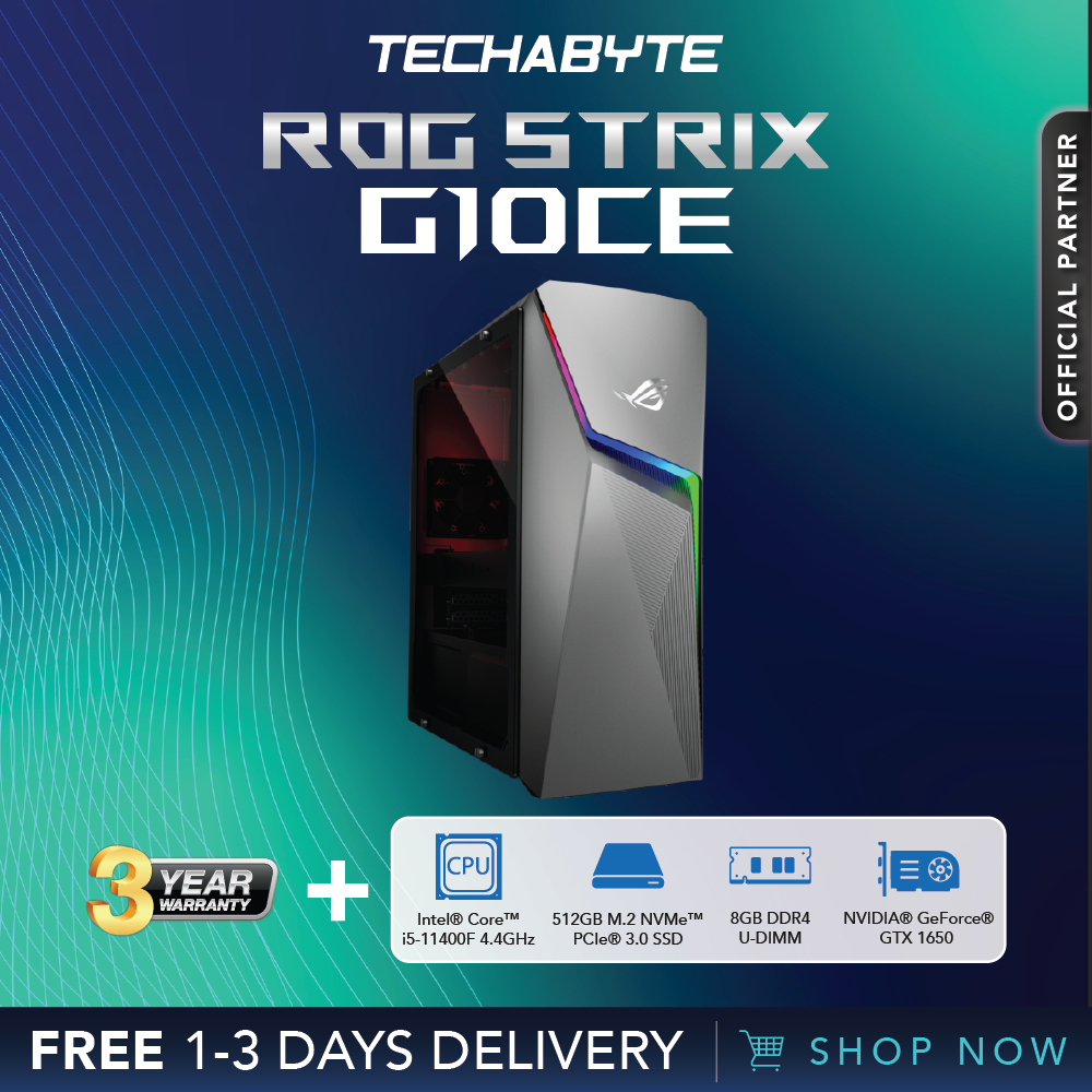 Strix G10CE, ROG Gaming Desktops