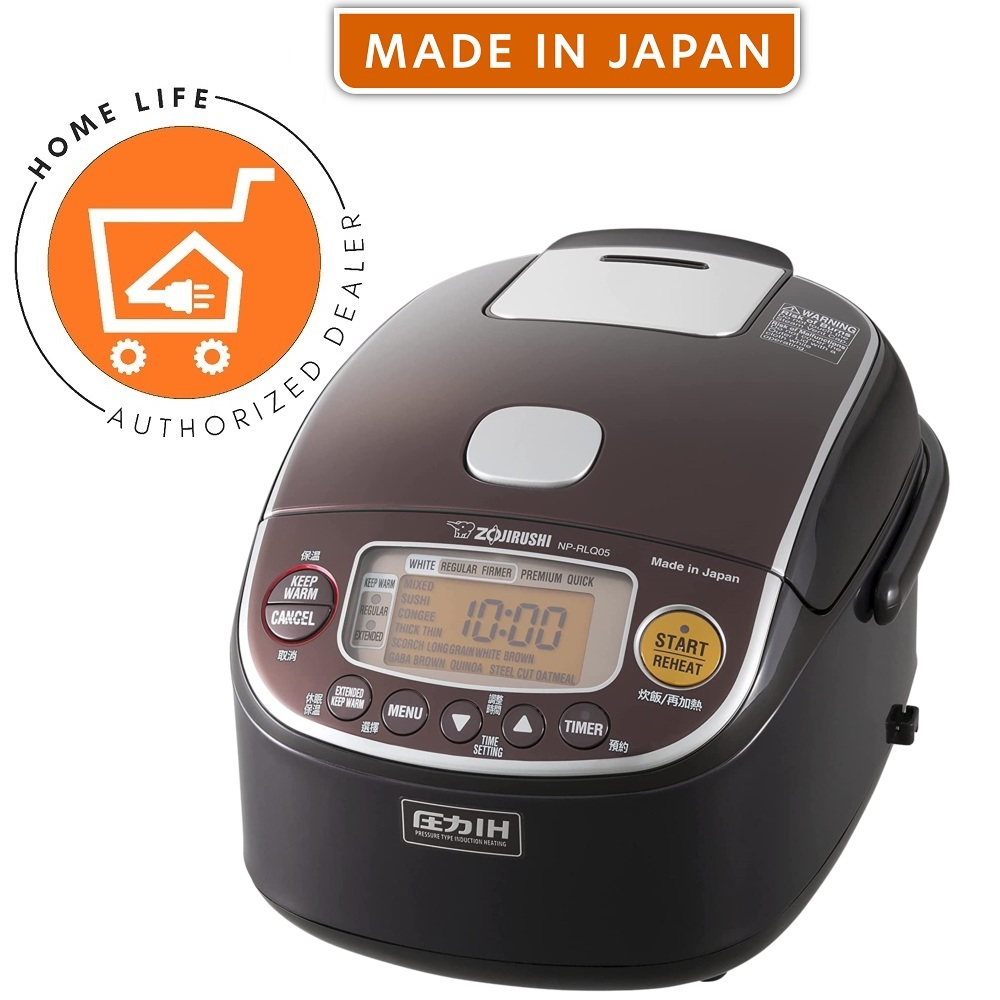 Zojirushi NPRLQ05 IH (Induction Heating) Pressure System Rice Cooker