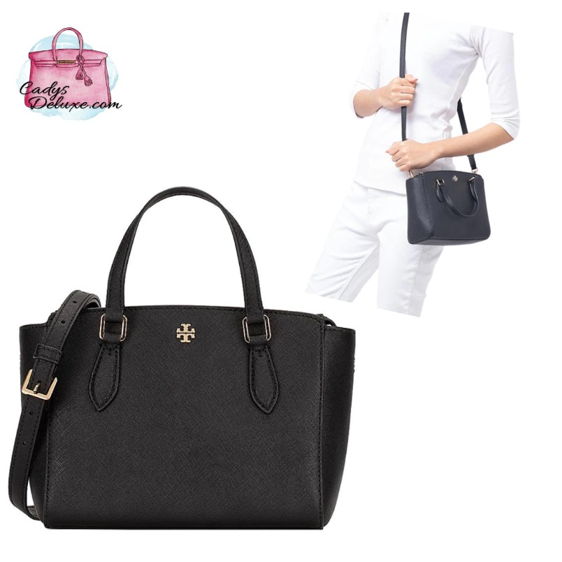 (STOCK CHECK REQUIRED)TORY BURCH EMERSON MINI TOP ZIP TOTE CROSSBODY