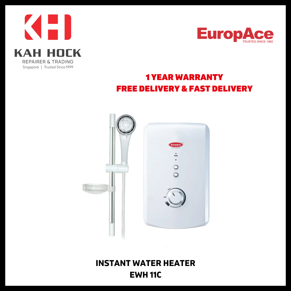 EUROPACE EWH11C INSTANT WATER HEATER - 1 YEAR MANUFACTURER WARRANTY ...