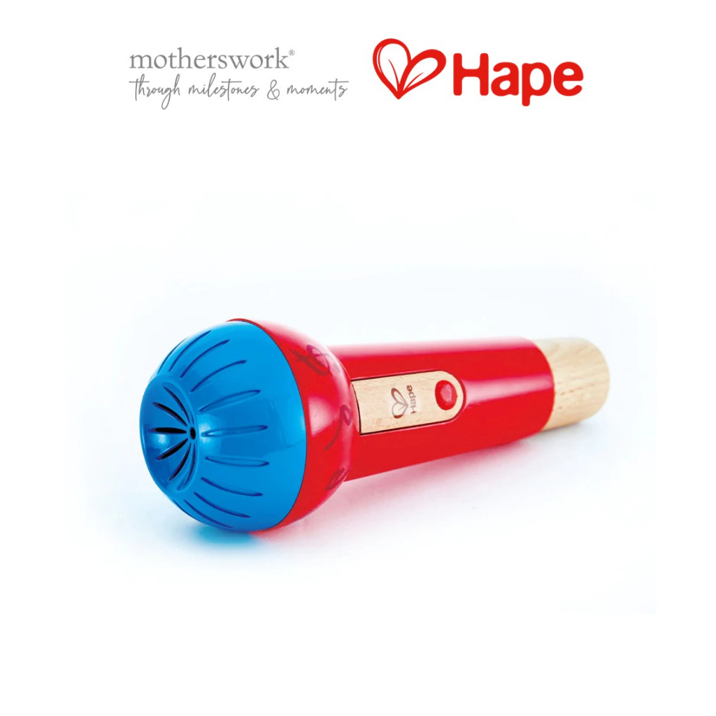 Hape Mighty Echo Microphone (12 months+) Shopee Singapore