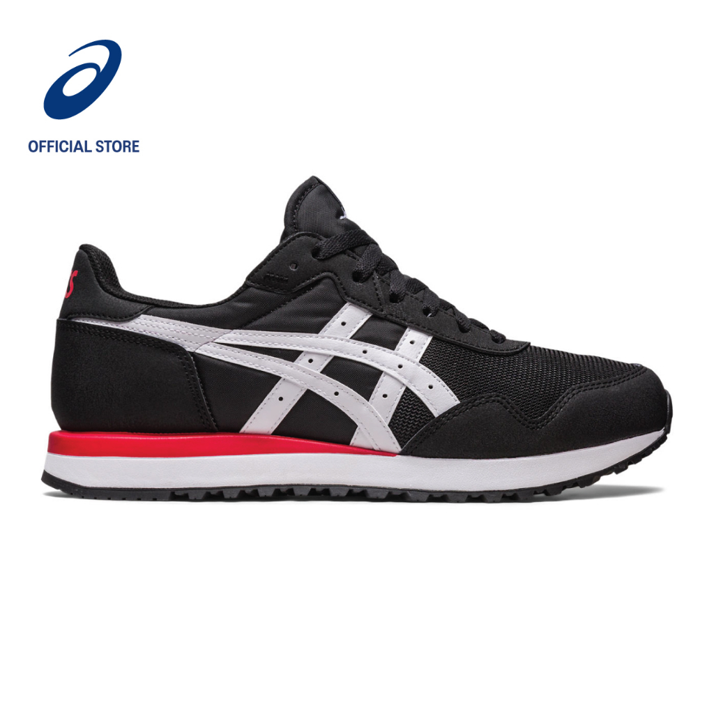 ASICS Men TIGER RUNNER II Sportstyle Shoes in Black/White Shopee