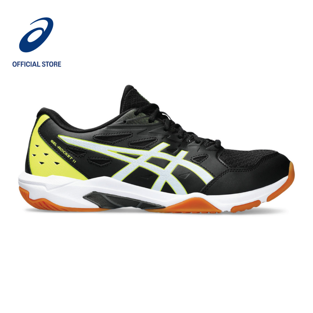 ASICS Men GEL ROCKET 11 WIDE Indoor Court Shoes in Black White Shopee Singapore