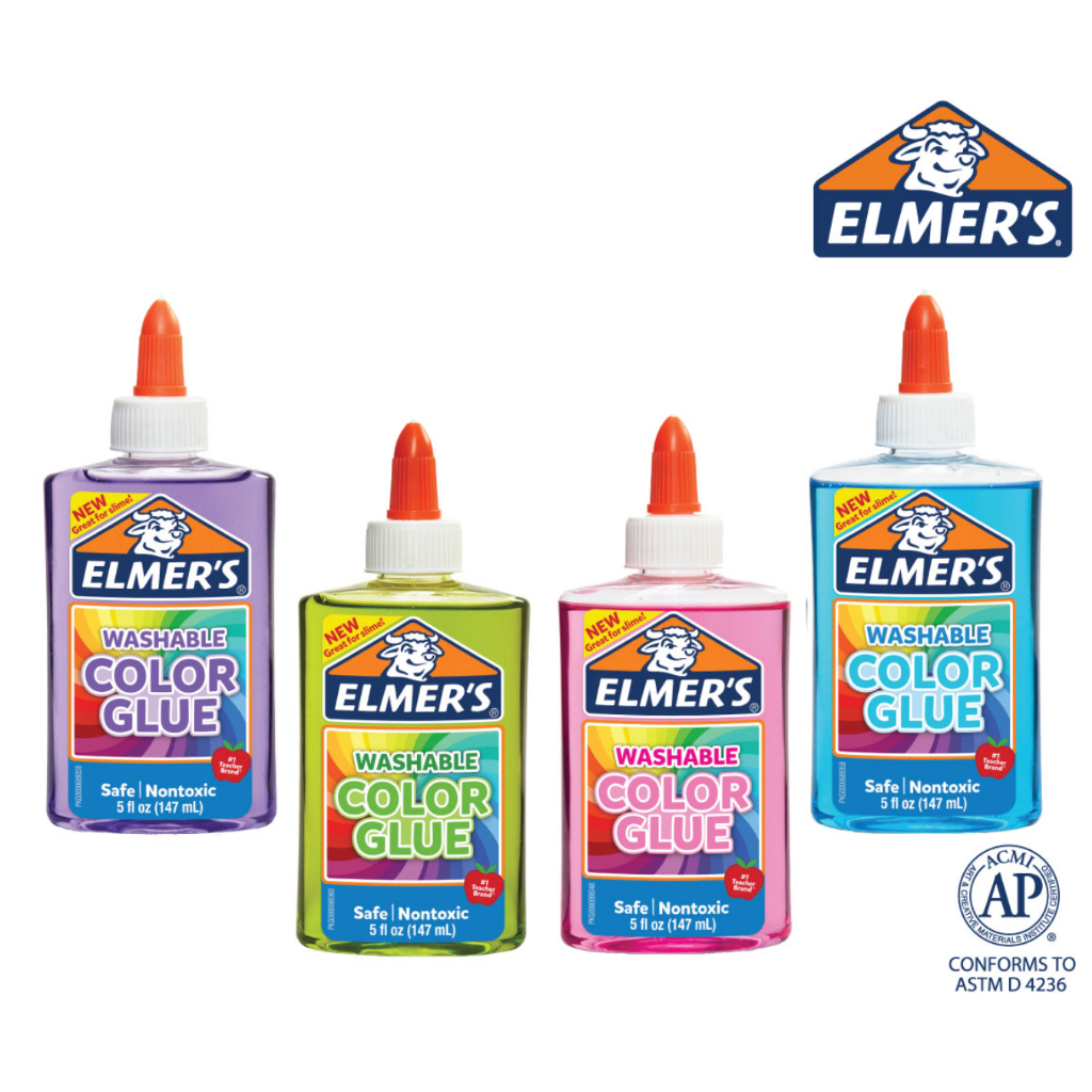 Elmer's, Washable School Glue, White - 7.62 fl oz (Pack of 3), Size: 8