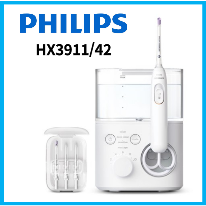 Philips Sonicare HX3911/42 Oral Irrigator Wate Flosser Waterproof Teeth ...