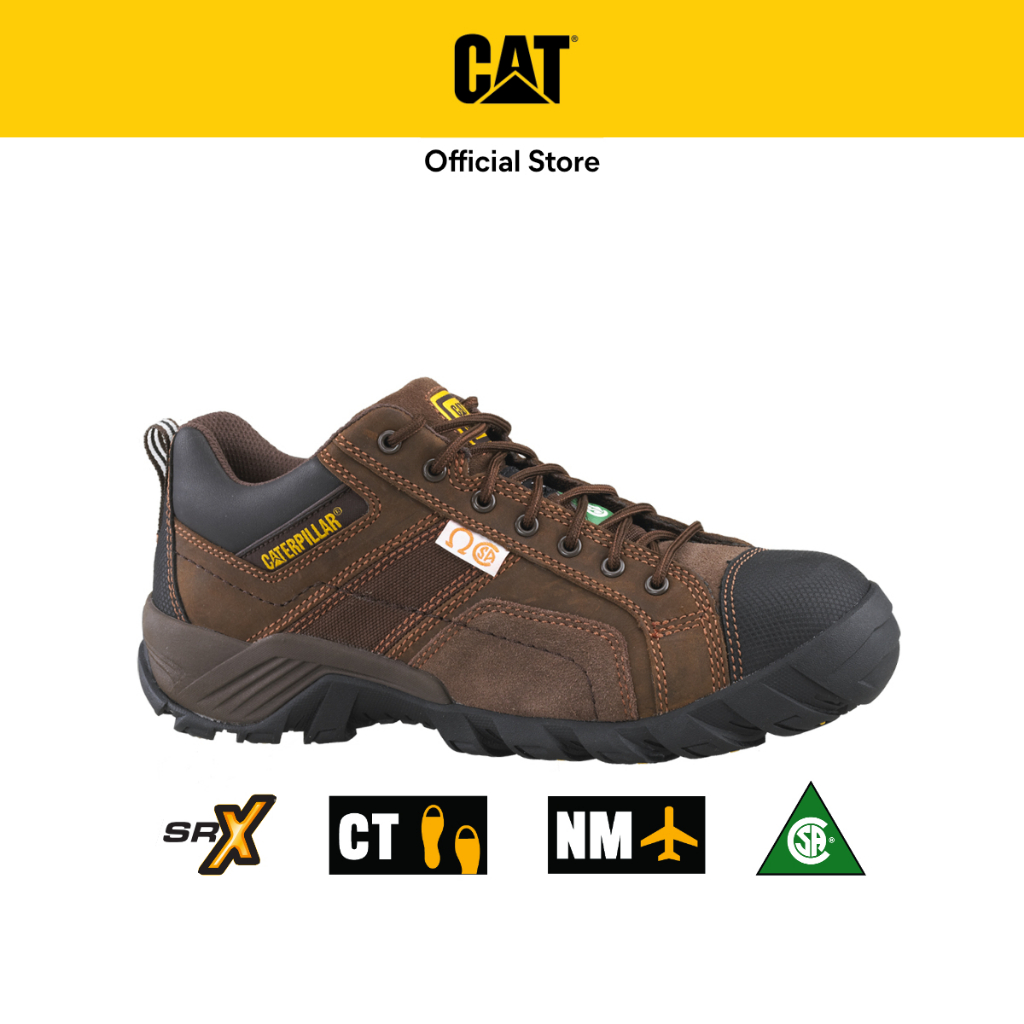 Caterpillar Men's ARGON CSA Composite Toe Work Shoe Dark Brown