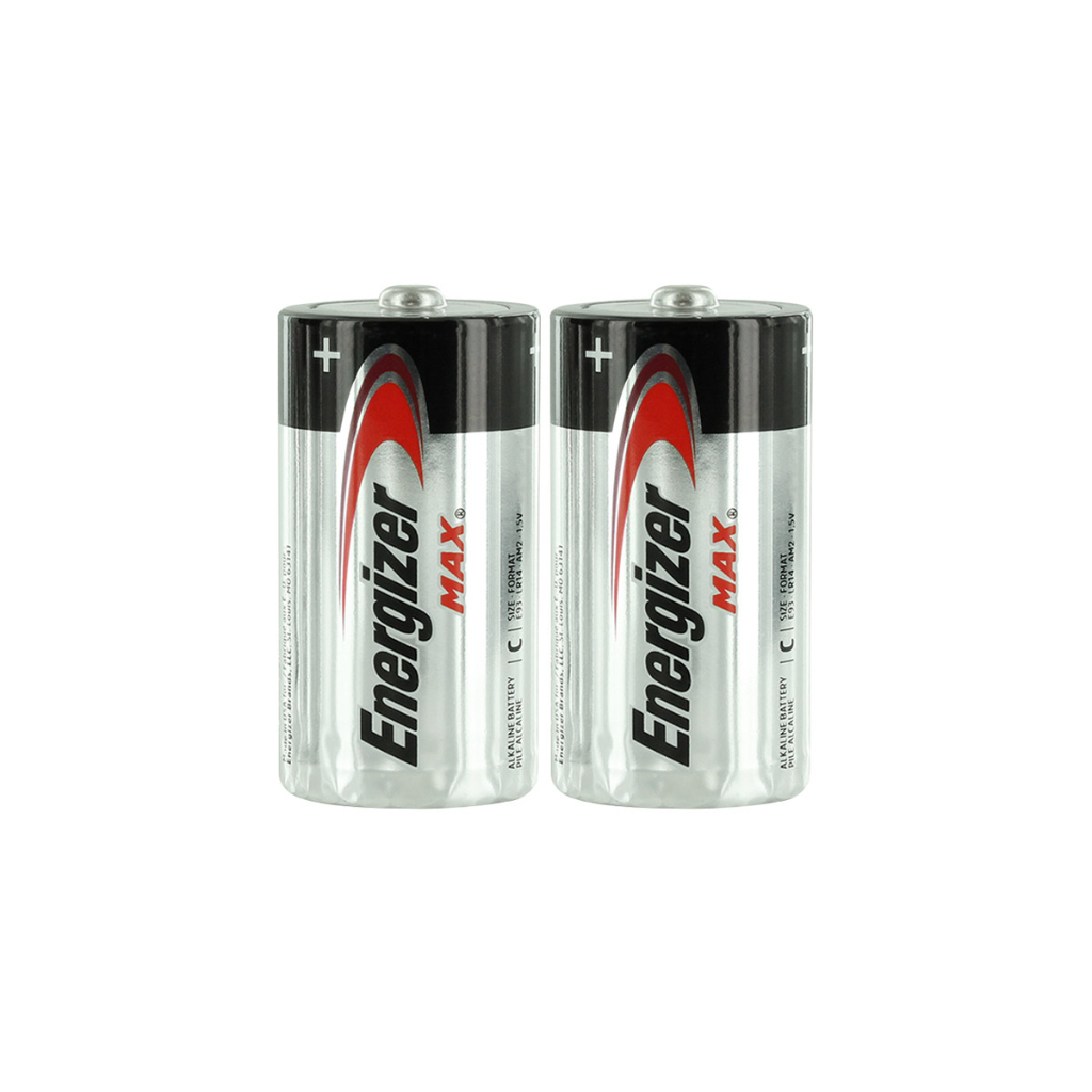 Energizer Max Alkaline Battery C Size E93 LR14, 2 pcs/pack [FAST SHIP