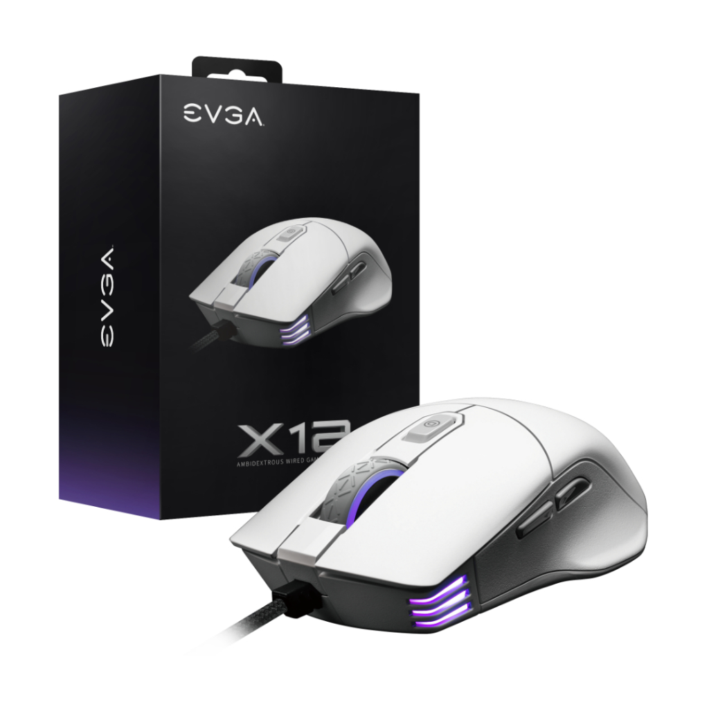 EVGA x12 x17 RGB Gaming Mouse Wired | 8000Hz Polling Rate | FPS